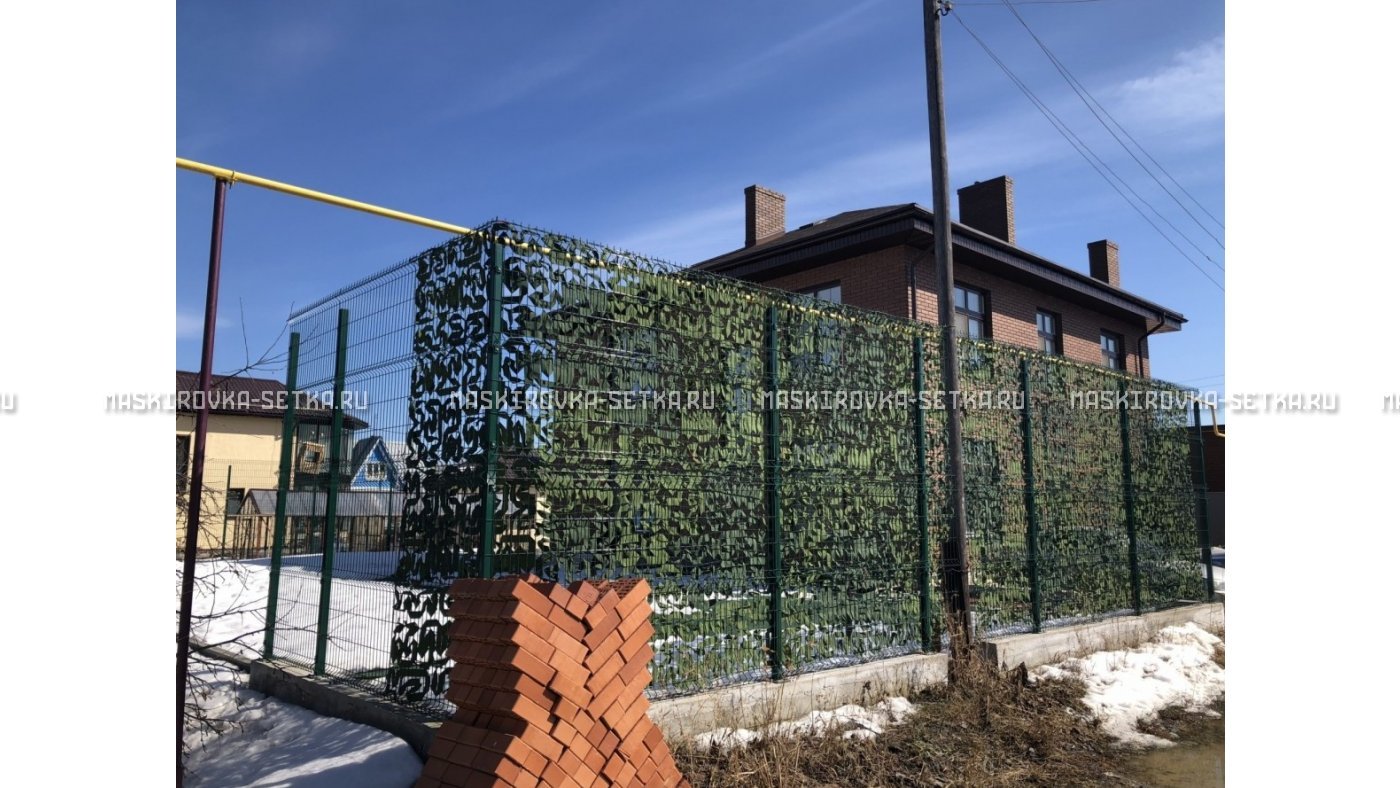 Маскировочная сеть Лес 3х6 м без антипирена – купить по цене 5000 руб. в интернет-магазине в городе Тюмень картинка 33