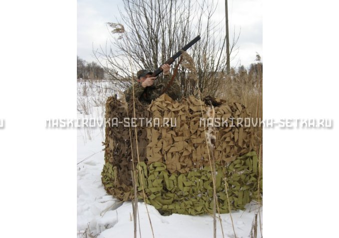 Маскировочная сеть МКТ-2П Поле 3х6 м – купить по цене 5100 руб. в интернет-магазине в городе Тюмень картинка 8