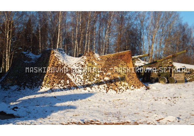 Маскировочная сеть МКТ-2П Поле 3х6 м – купить по цене 5100 руб. в интернет-магазине в городе Тюмень картинка 7