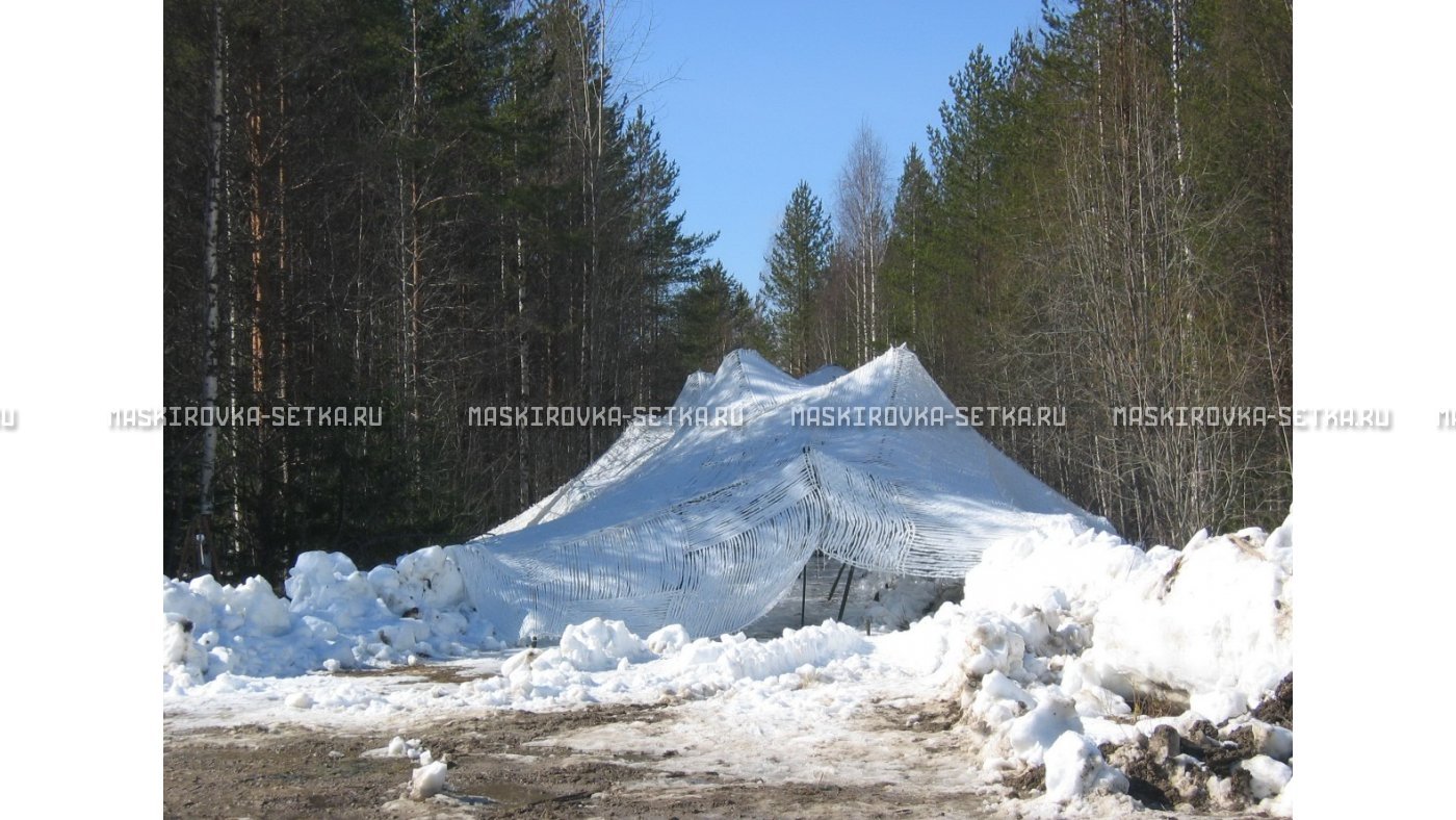 Маскировочная сеть МКТ-2С Снег 3х6 м – купить по цене 4700 руб. в интернет-магазине в городе Тюмень картинка 18