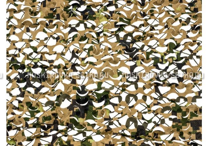 Массеть Camosystems Пейзаж-Профи Лес 3D 1,8х3 м  – купить по цене 3850 руб. в интернет-магазине в городе Тюмень картинка 2