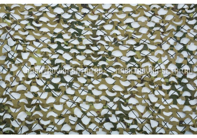 Массеть Camosystems Пейзаж-Профи Милитари 3D 1,8х6 м  – купить по цене 7700 руб. в интернет-магазине в городе Тюмень картинка 2