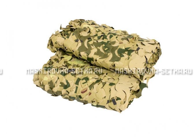 Сетка Camosystems Пейзаж Милитари 3D 2,4х3 м  – купить по цене 3100 руб. в интернет-магазине в городе Тюмень картинка 1