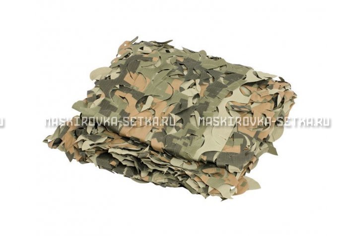 Сетка Camosystems Пейзаж Полынь 3D 2,4х6 м  – купить по цене 6200 руб. в интернет-магазине в городе Тюмень картинка 1