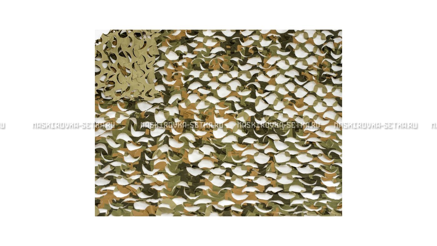 Сетка Camosystems Пейзаж Полынь 3D 2,4х6 м  – купить по цене 6200 руб. в интернет-магазине в городе Тюмень картинка 7