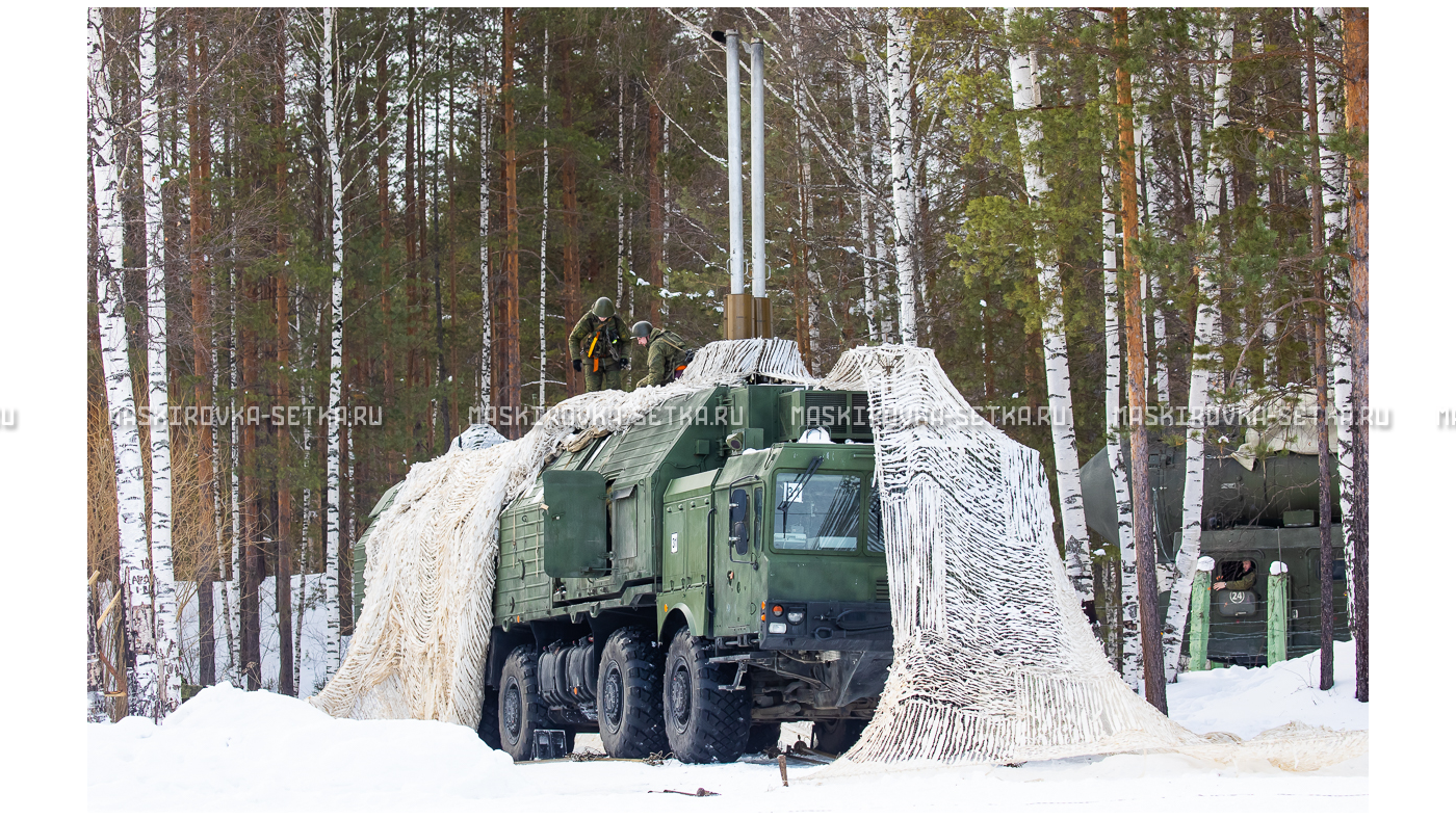 Маскировочный комплект МКТ-2С Снег 12х18 м без АП – купить по цене 58200 руб. в интернет-магазине в городе Тюмень картинка 28