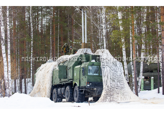 Маскировочный комплект МКТ-2С Снег 12х18 м без АП – купить по цене 58200 руб. в интернет-магазине в городе Тюмень картинка 5