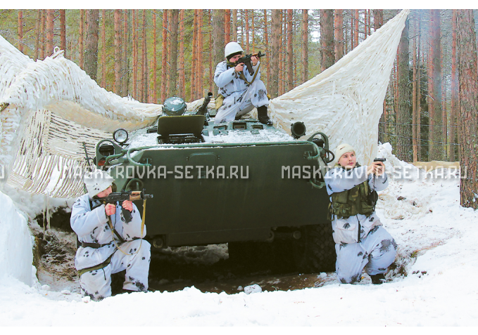 Маскировочный комплект МКТ-2С Снег 12х18 м без АП – купить по цене 58200 руб. в интернет-магазине в городе Тюмень картинка 6