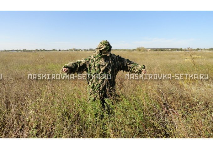 Маскировочный халат Taganrog Кикимора – купить по цене 3550 руб. в интернет-магазине в городе Тюмень картинка 1